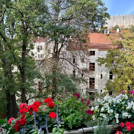 Balcony & King Size Bed * Prague