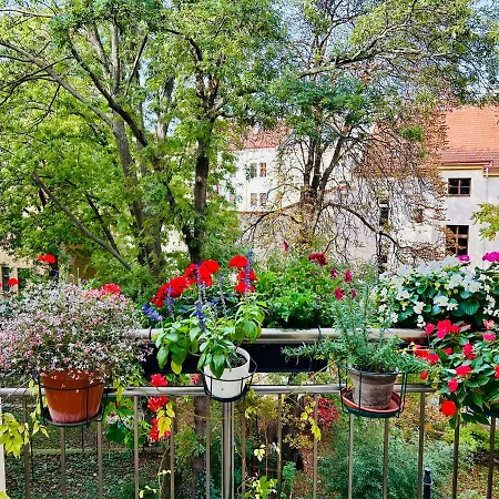 Balcony & King Size Bed Apartment Prague